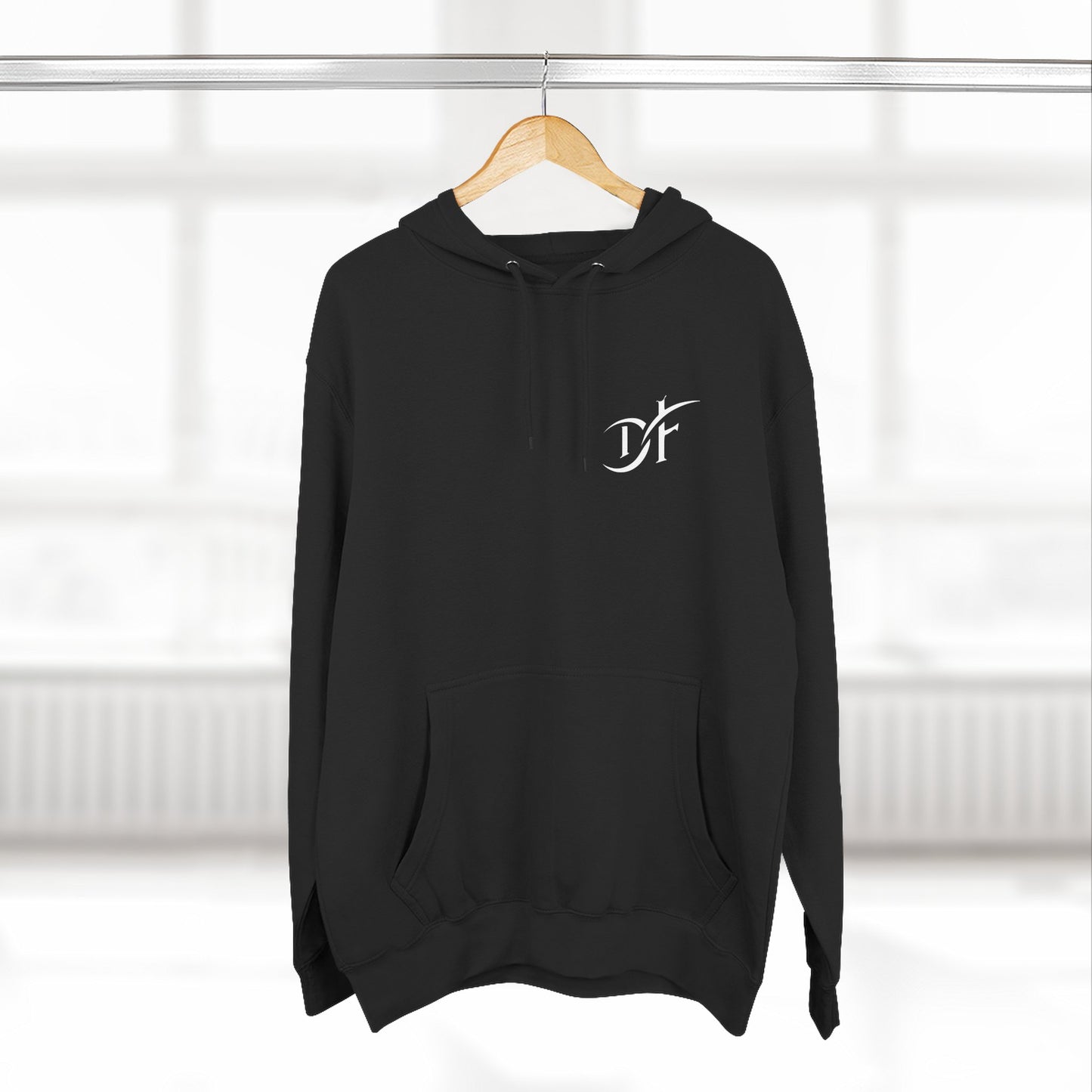 Dealer's Fault Vintage Cowboy - Unisex Pullover Three-Panel Fleece Hoodie
