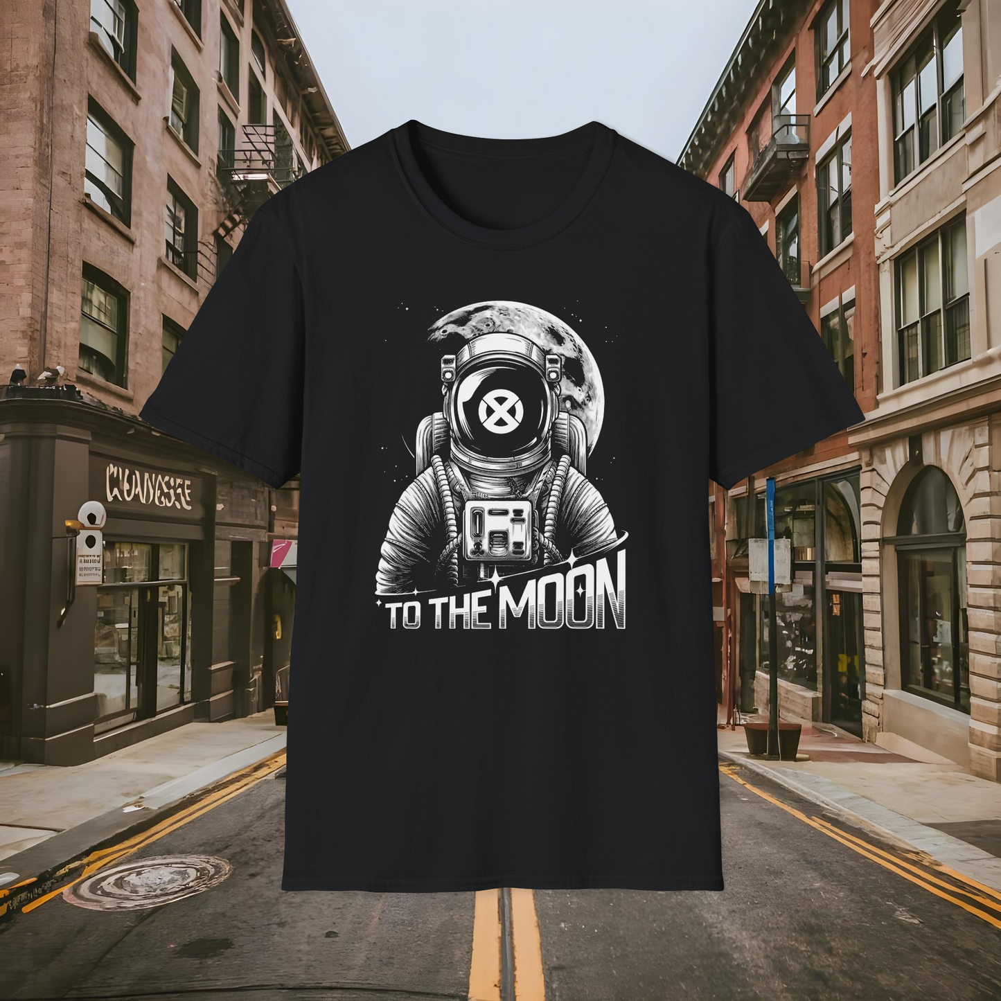 To The Moon - Astronaut - XCN Onyxcoin Crypto T-Shirt