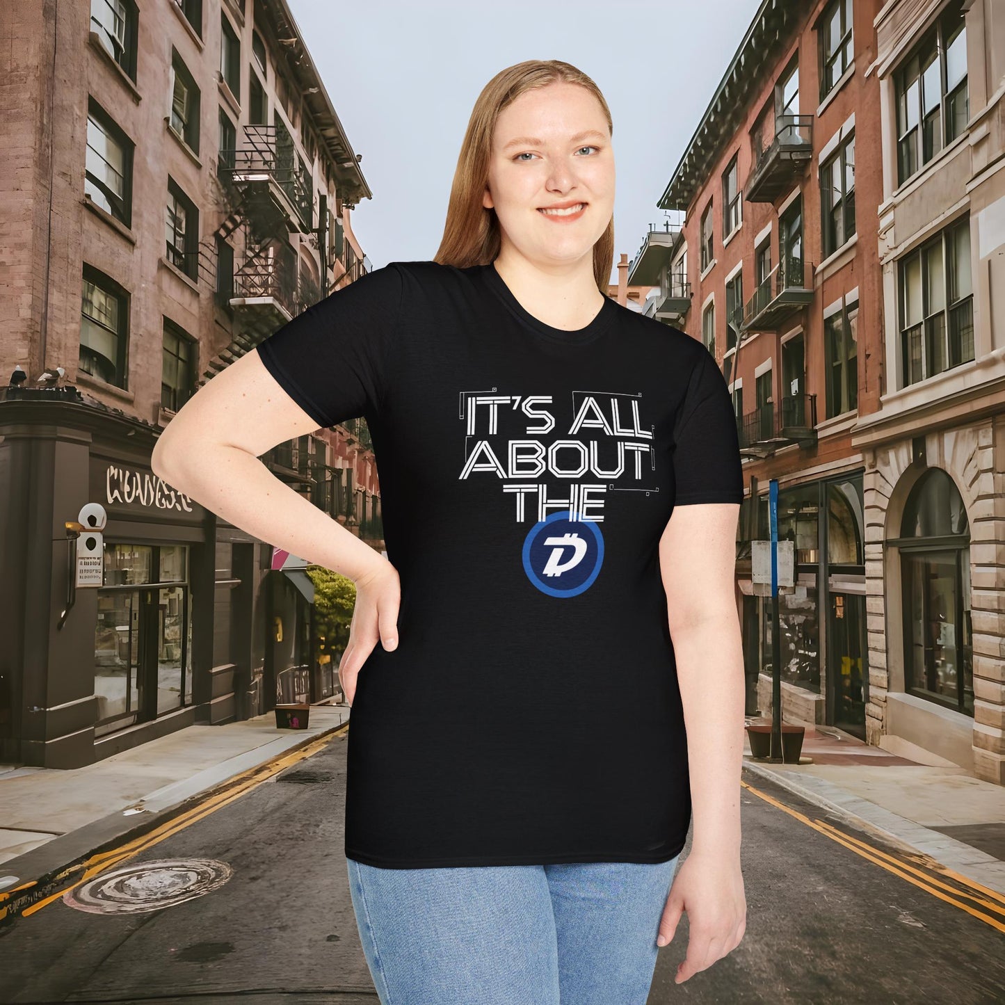 It’s All About The D - DigiByte Crypto T-Shirt