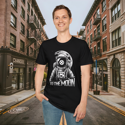 To The Moon - Astronaut - XCN Onyxcoin Crypto T-Shirt